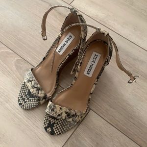 Animal Print Heels Steve Madden size 6